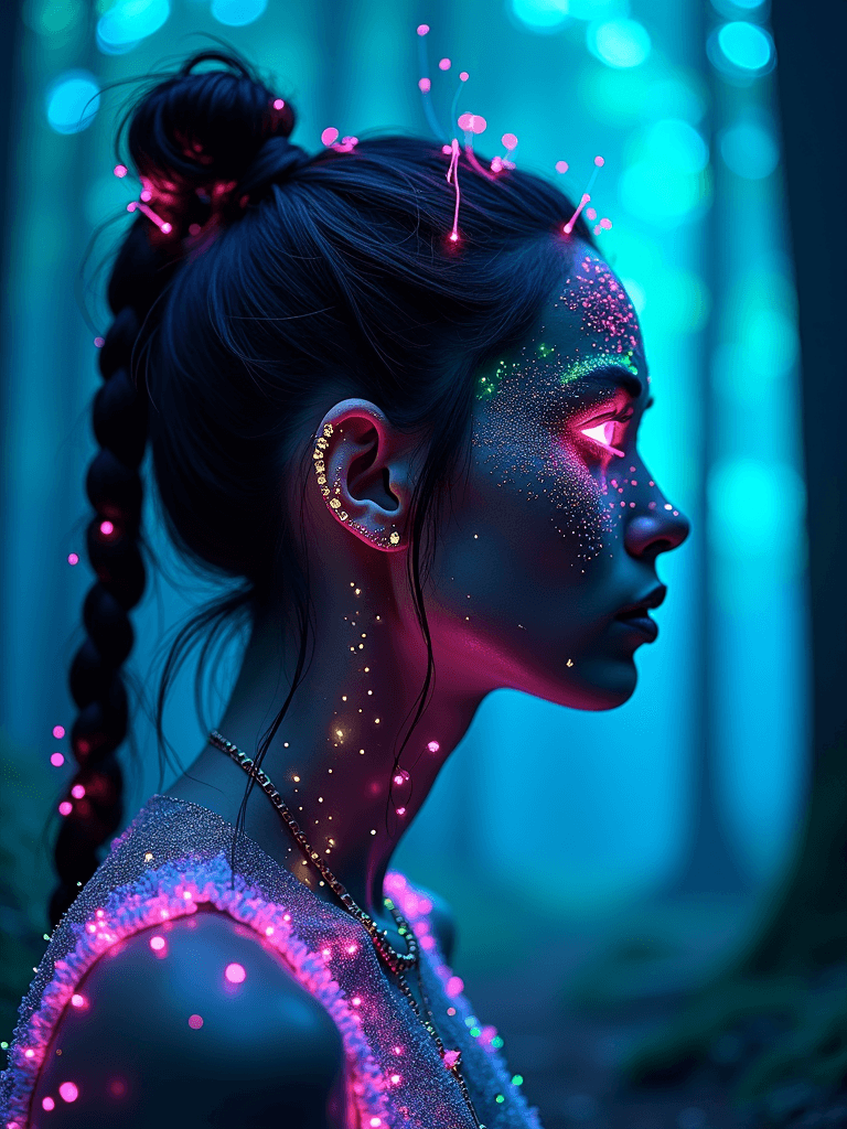 Neon Portrait
