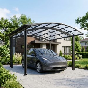 Автомобильный навес из поликарбоната