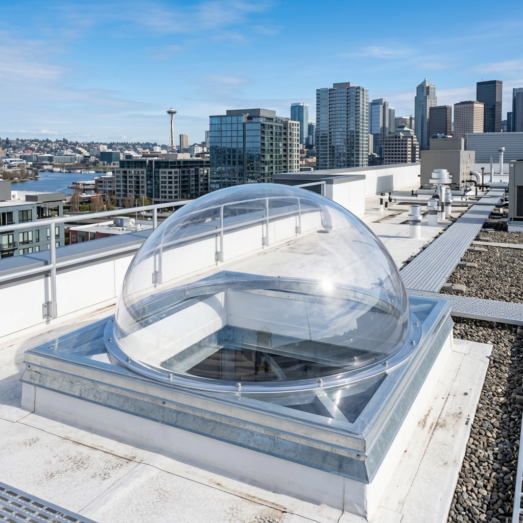 Зенітні ліхтарі з акрилу